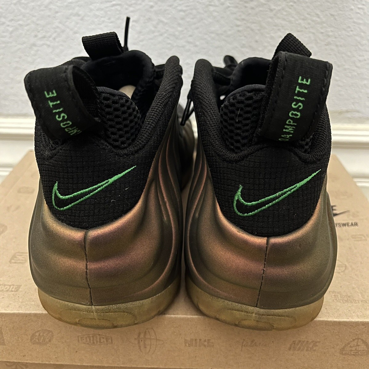スニーカー Nike Air Foamposite Pro 'Gym Green' 2012 SS 12 Nike AIR FOAMPOSITE PRO 'Gym Green' Sz 10.5/EUR 44.5 [624041