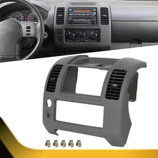 For 05-20 Nissan Frontier Center Dash Console Instrument Panel Cluster Lid Bezel
