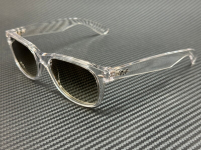 RAY BAN RB2132 677432 Transparent Grey Gradient Unisex 55 mm Sunglasses 