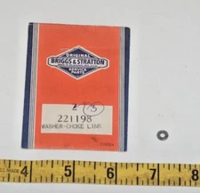 Vintage NOS Briggs & Stratton Choke Link Washer - P# 221198