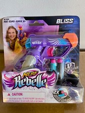Nerf Rebelle BLISS gun w/ 2 darts Secrets Spies
