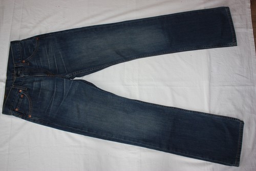 Levi's Strauss & co 507 Bootcut Jeans Hose W 27 L 34 NEU ! Vintage Blue Denim - Bild 3 von 13