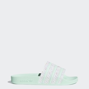 adilette slides ice mint