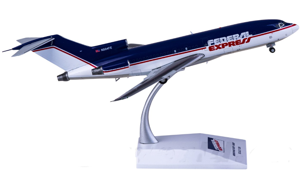 1:200 JC Wings FedEx BOEING 727-100F Airfreighter Plane Diecast