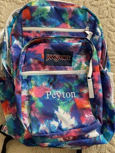 jansport monogrammed backpack