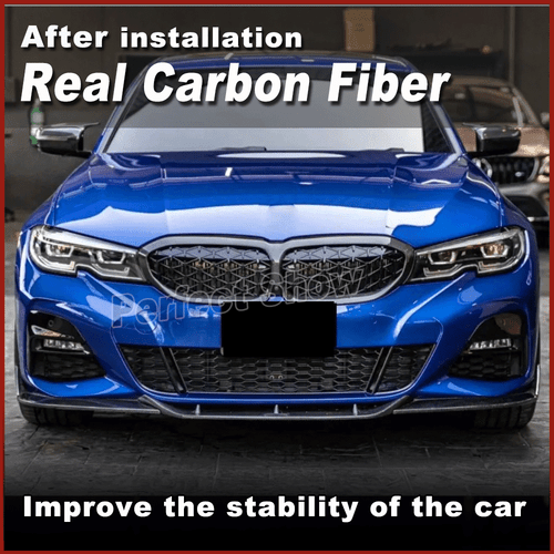 Se adapta a BMW 3er G20 G28 M340i M-SPORT carbono labio delantero alerón labio - Imagen 2 de 11