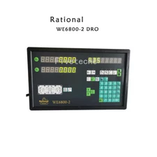 Rational RS232 WE6800-2 2 Axis Digital Readout DRO for Milling Lathe Machines