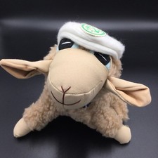 Vintage Lamb International Sherpa Golf Sheep Plush Stuffed Animal 1986 7"