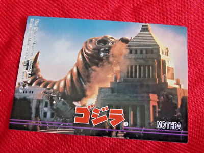 1995 AMADA MOTHRA VS GODZILLA JAPAN Trading Card #60 JAPANESE Kaiju   UK