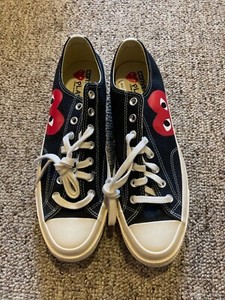 converse comme des garcons size 12