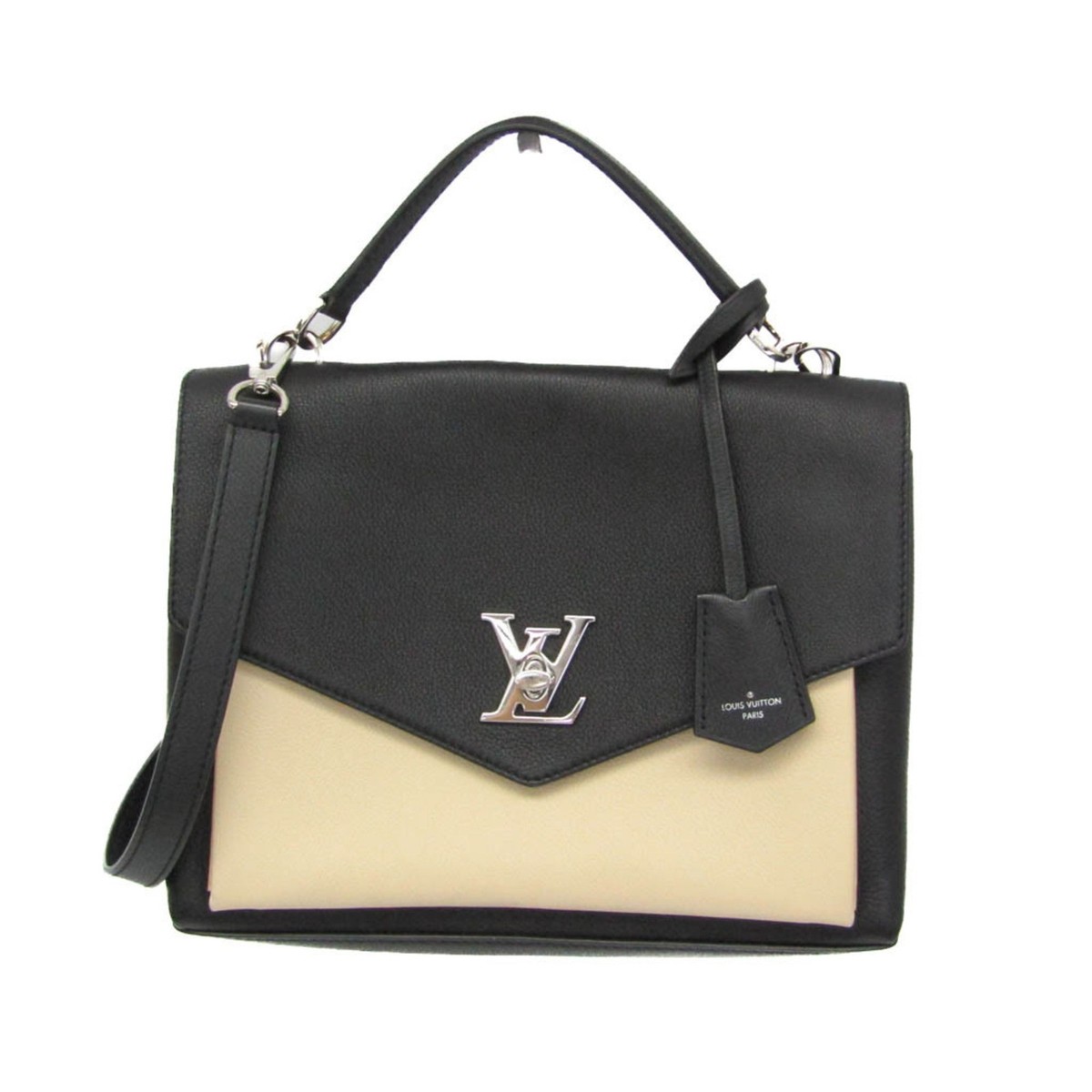 myu Louis Vuitton My Rock Me M54878 Women's Handbag,Shoulder Bag Black