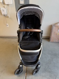 Mockingbird Single-To-Double Stroller 2.0, Black, Adjustable Back Rest, Basket