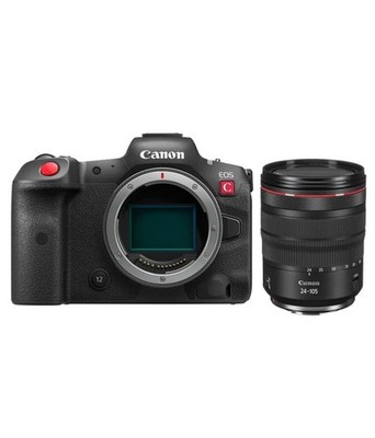Canon EOS R5 C 8K Video Mirrorless Cinema Camera w/RF 24-105mm f/4L IS USM Lens