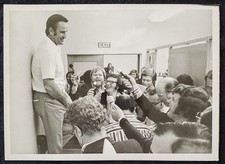 1973 Don Shula Miami Dolphins 17-0 Super Bowl VII Win Locker Room 7x6 Photograph