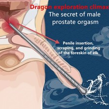 Stainless Steel Urethral Plug Sounding Penis Plug Rod Urethra Dilator Male