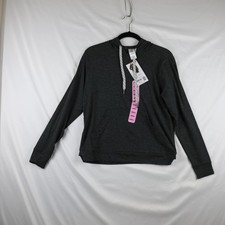 Members Mark Hoodie Womens Small Pullover Stretch Favorite Soft Soot Heather