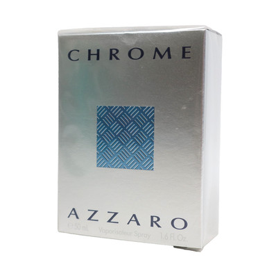 Chrome By Azzaro Eau de Toilette For Men Vaporisateur Spray 1.6oz/50ml MSPR $86