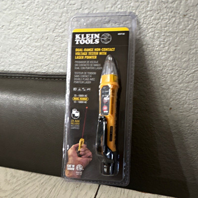 Klein Tools NCVT-5A Dual Range Non-Contact Voltage Tester w/ Laser Pointer Clip