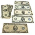 1914 Series $5 Federal Reserve Large Note No Reserve Lot of 10 #C923-2 — photo 6