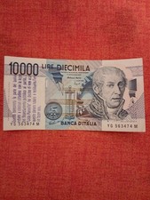10000 lire diecimila Alessandro Volta banca d'Italia - Lista Pannella 