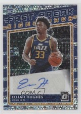 2020 Panini Donruss Optic Fast Break Signatures Elijah Hughes #FB-EHU Auto 2p7