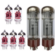 Kit valvole di ricambio per Marshall JVM205C (4x JJ ECC83 1x Balanced JJ ECC8...