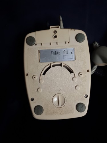 Telefon Wählscheibe Post 611 Wählscheibentelefon - Photo 6/6