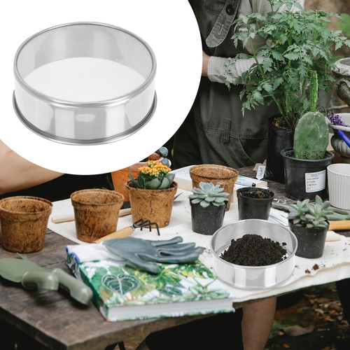 Strand Sand Sieb Manuell Bodensieb Edelstahl Mesh Screen Werkzeug Sieb USA - Bild 1 von 12