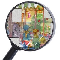 "Adventskalender Papier \"Am Spielzeugladen\" 24 TüRchen Weihnachten 2023"