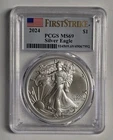 2024 American Silver Eagle PCGS MS69 First Strike