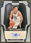 Trey Alexander 2024-25 Panini Prizm Black Rookie Signatures RC Auto Nuggets