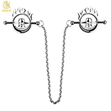 1 Pair Breast Nipple Clamps Clip Clamp BDSM Sex Toys For Man Woman Bed Restrict