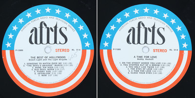 C1968 AFRTS Bobby Hackett Time for Love Enoch Light Best Hollywood Armed Forces