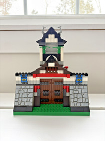 LEGO (6093): Flying Ninja Fortress - 99% Complete with Instructions & Box