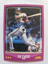 1988 SCORE JOE CARTER #80 NM