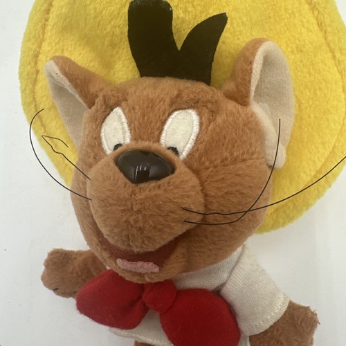 "Mini bolsa de frijoles de felpa 10"" Warner Bros Studio Store Speedy Gonzales envío rápido" - Imagen 2 de 6