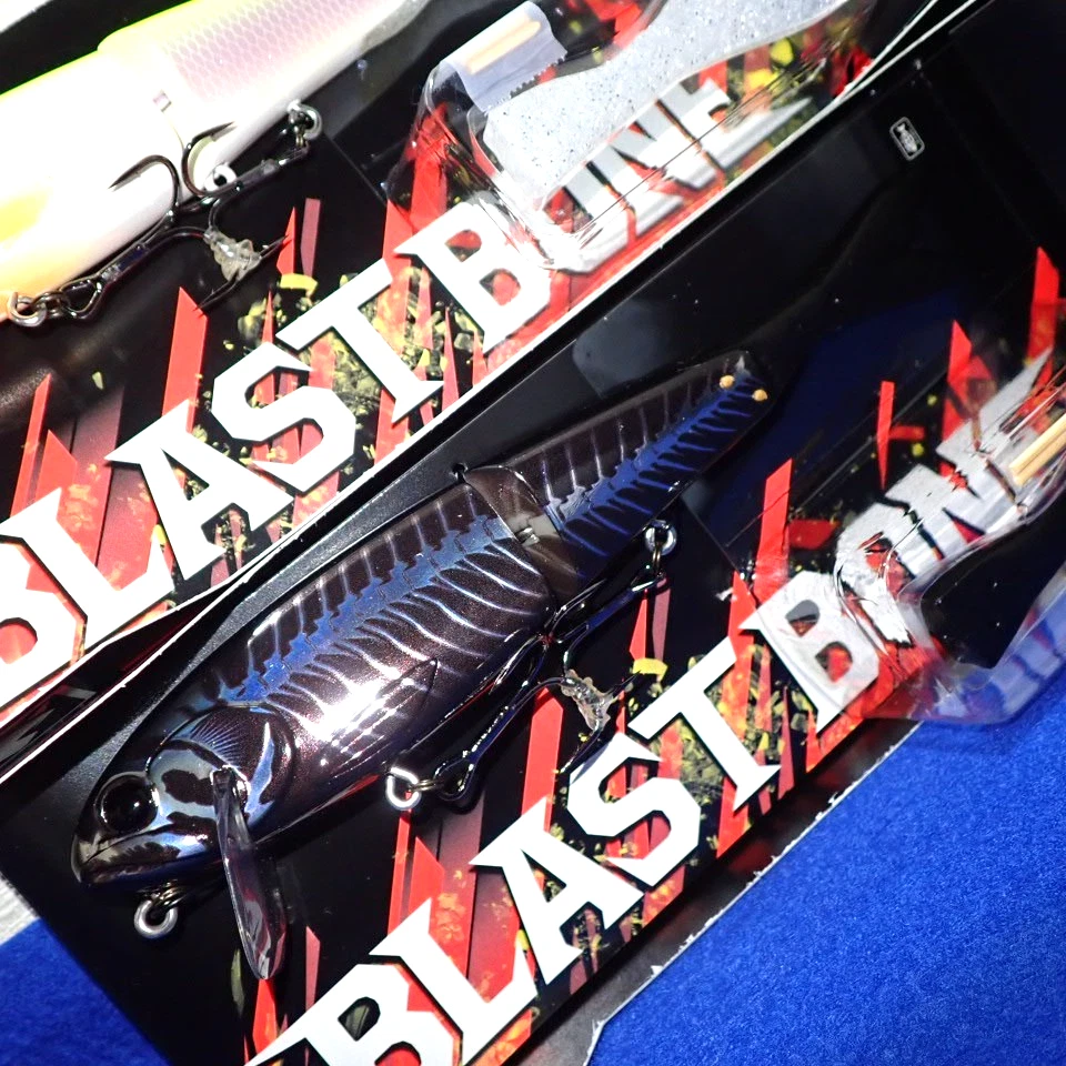 Cebo de natación JDM Jackall BLAST BONE 190F X 2 #1 Barramundi Bass Pike de Japón Foto 3 de 4