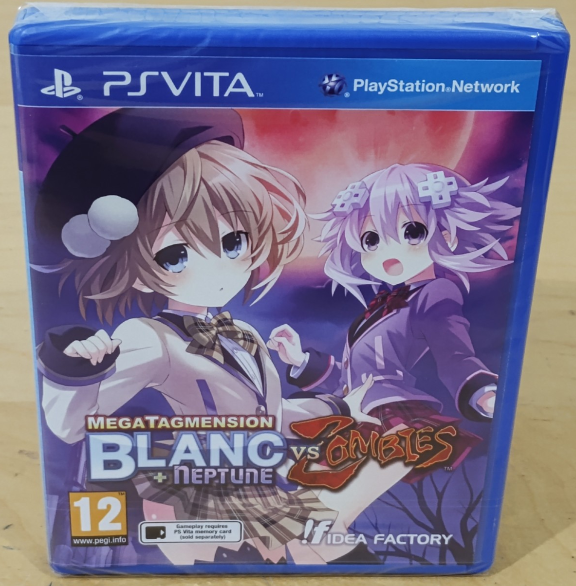 MegaTagmension Blanc Neptune Vs Zombies for Sony Playstation PS Vita New Sealed