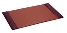 Leather Desk Pad with Side Rails - Luxury Leather Desk Blotter for Writing - ...