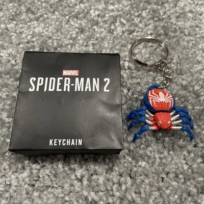 RARE Insomniac Marvel Spider-Man 2 Game Promotional Spider Keychain