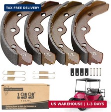 10L0L Golf Cart Brake Shoes Kit for Club Car DS  Carryall 1981-1994 OEM 1011463