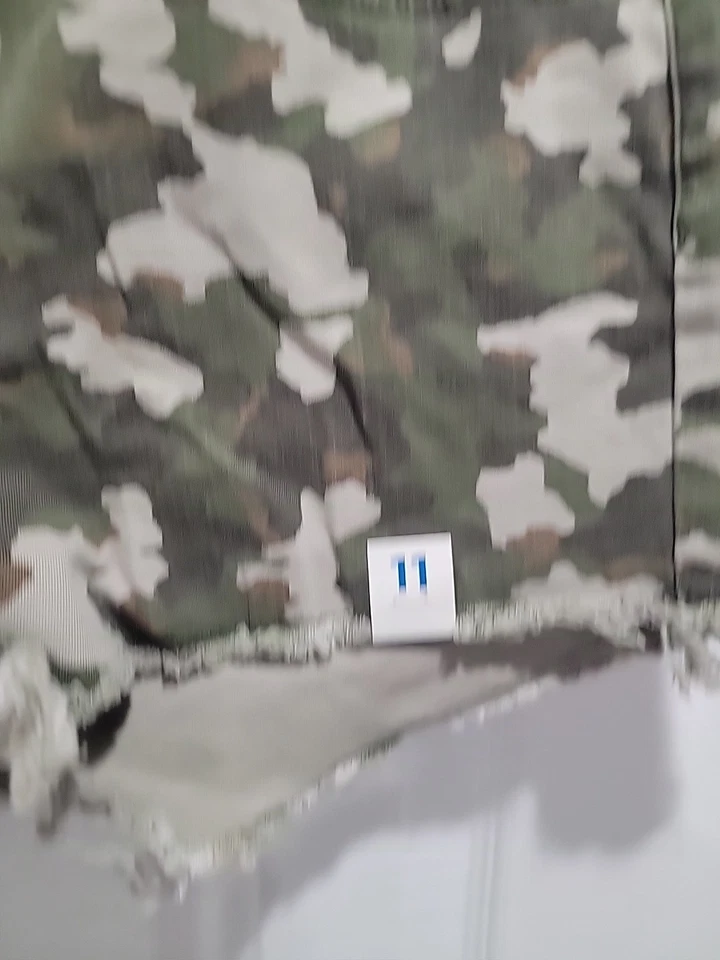 Mini Pantalones Cortos Arizona Jean Co Cargo Junior Talla 11 2.35 Entrepierna Camuflaje 97% Algodón Foto 4 de 4