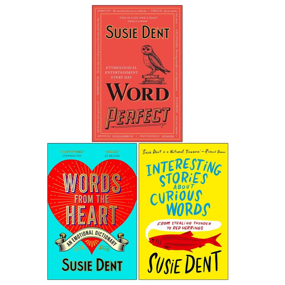 Susie Dent 3 Book Collection Set Word Perfect, Words from the Hear | Susie Dent - Image 2