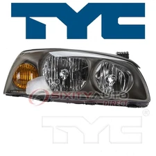 TYC Right Headlight Assembly for 2004-2006 Hyundai Elantra Electrical jr