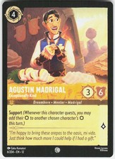 Agustin Madrigal Exceptionally Kind 6/204 Wilds Unknown Disney Lorcana