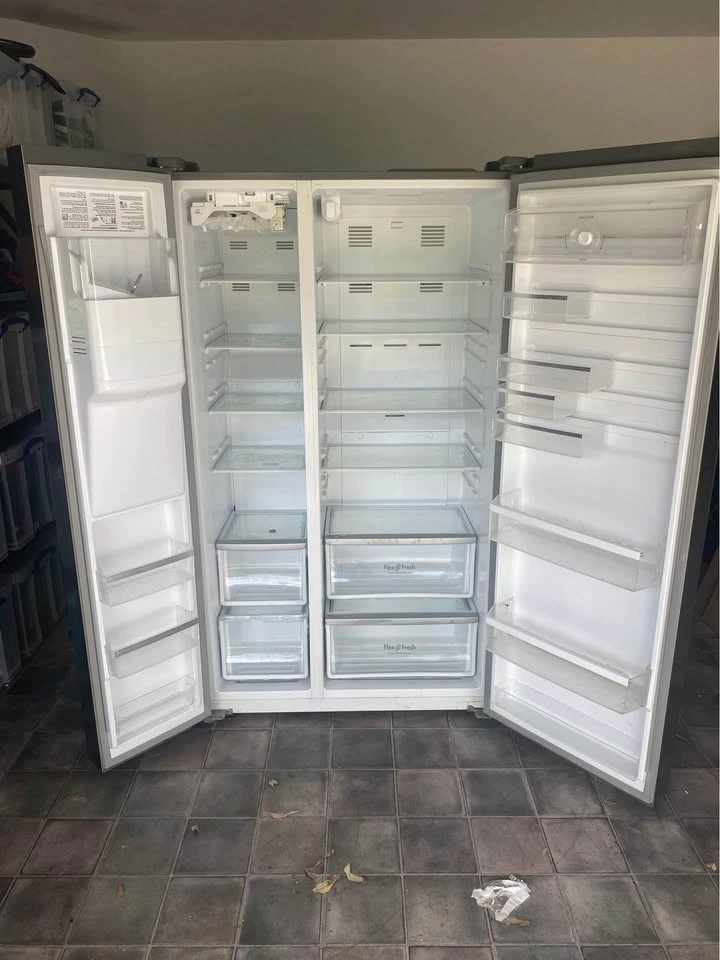 Vendo todas las piezas: Westinghouse WSE6870SA lado por acero inoxidable nevera congelador Foto 3 de 4