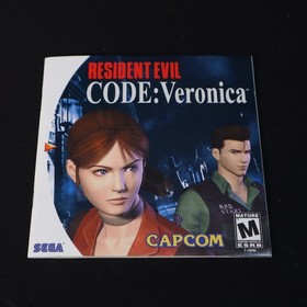 Resident Evil Code Veronica Sega Dreamcast 2000 Complete CIB Tested