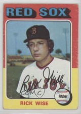 1975 Topps Rick Wise #56 1e5k