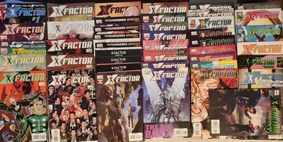 X-FACTOR INVESTIGATIONS PETER DAVID COMIC LOT 2004 VOLUME 3 1-50 NEAR COMPLETE,