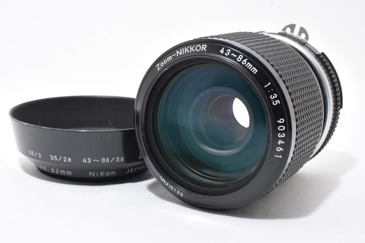 Nikon F 43-86mm Focal Camera Lenses for sale | eBay